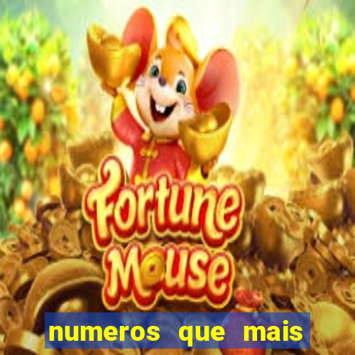 numeros que mais saem no minas cap